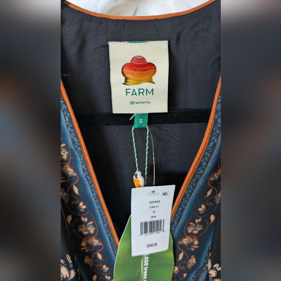 Floral Wrap Dress Farm Rio - Picture 3 of 3